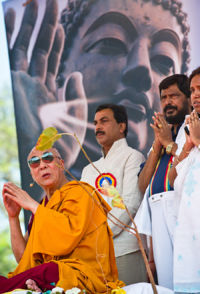 Его Святейшество Далай-лама в Мумбаи