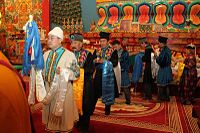 Ритуал призывания богатства и процветания провели в «Золотой обители Будды Шакьямуни»