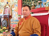 Ритуал призывания богатства и процветания провели в «Золотой обители Будды Шакьямуни»
