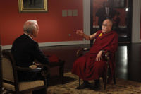 Его Святейшество Далай-лама встретился с президентом Дж. У. Бушем