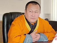 Поздравление главы буддистов России XXIV Пандито Хамбо ламы Дамбы Аюшеева с праздником Белого месяца