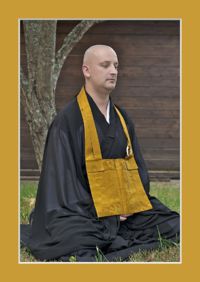 Встречи и сешин с монахом дзен Кейджи в России